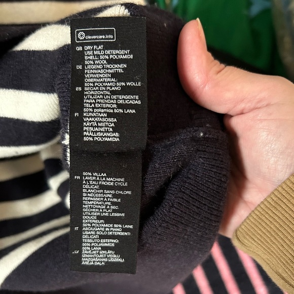 & Other Stories nautical button sweater - Picture 6 of 8